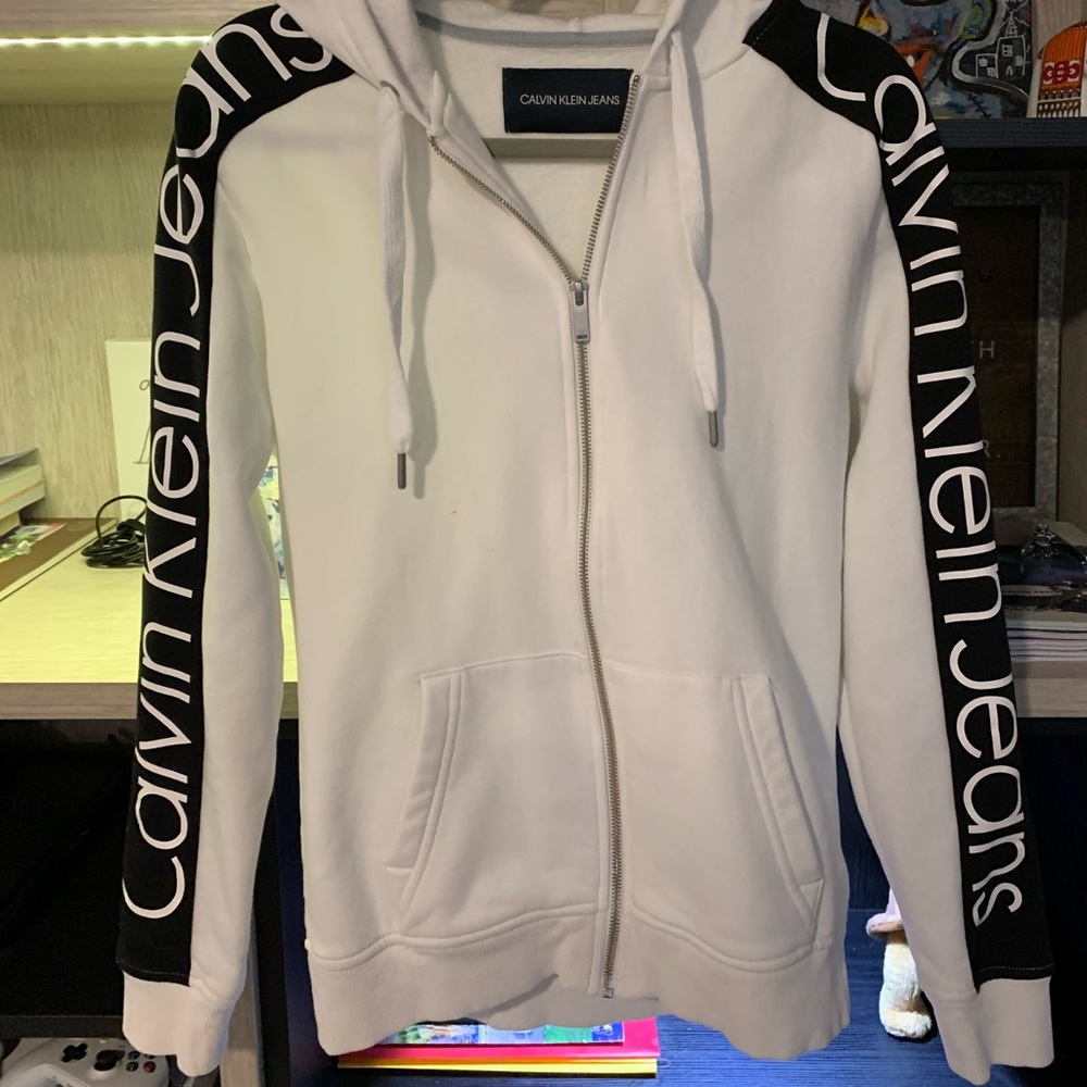 Calvin Klein zip up sweatshirt